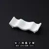 Set de Vajilla para Mesa de Restaurante de Hotel Club Caja Paisaje Electro-Óptico de Alta Gama Platinado Porcelana Ósea Tazones y Platos Vajilla