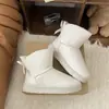 Comercio exterior transfronterizo, botas de nieve para mujer talla grande, nueva colección de invierno 2026, punta redonda, forro de felpa, suela gruesa, casuales, planas, botines de algodón