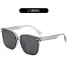 2024 nuevo moda transfronteriza simple y generoso redondo clavo de arroz gafas de sol para mujer sentido de alta gama Joker moda gafas de sol al por mayor