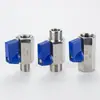 Válvula de Esfera Mini em Aço Inoxidável 304 Rosca Interna e Externa Mini Micro Torre de Alta Pressão Rosca Interna Válvula Pequena 6 Pontos 4 Pontos 1 Polegada