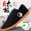 Zapatos de Tai Chi al por mayor para mujer, Zapatos de Tai Chi con suela de tendón, Zapatos de tela para hombre y mujer, Zapatos de práctica de Tai Chi, Zapatos blancos de lona para Tai Chi para mujer