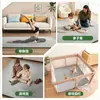 Tapete de Piso de Esponja Engrosado Área Grande Sala de Estar Dormitorio Ventana Mirador Cabecera Piso Tatami Alfombra Multifuncional