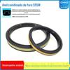 Anel de vedação combinado SPGW Trelleborg resistente ao desgaste resistente a óleo vedação de haste de pistão pneumática anel de vedação combinado hidráulico