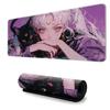 Mouse Pad para Jogo Estilo Anime Super Grande Borda Travada Menino E-sports Jogo Computador Pad Grande para Teclado Espessado Antiderrapante