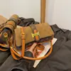 Bolso Baguette Estampado Retro, Bolso Clásico de Moda de Alta Calidad con Diseño de Nicho para Debajo del Brazo, Bolso de Mujer, Bolso de Hombro Único Cruzado