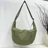 Estilo Commuting Bolsa Dumpling 2025 Bolsa Croissant Bolsa Fitness Yoga Lona Ombro Transversal Mão Axila Tote