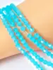 Miçangas de Cristal Pontiagudas de 4mm Acessórios para Roupas Miçangas Soltas com Ponta Dupla Miçangas de Vidro Romboide DIY Miçangas em Forma de Diamante