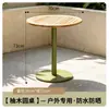 Mesas y sillas personalizadas para exteriores para patios, jardines, cafés de ocio, bares, teterías y tiendas de bebidas; mesas y sillas de ratán para exteriores comerciales