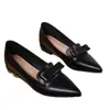 Nuevos Zapatos de Salón de Tacón Alto de Cuña con Tira Cruzada y Punta Fina para Mujer, Profesionales, Cómodos, de Charol, Individuales, Color Nude, Negro, Suela Roja