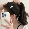 Ruth Mismo Estilo Banda para el Cabello de Perlas con Cuentas Elegante Simple Hecho a Mano Elevador de Altura Parte Superior Craneal Lado Ancho Beige Negro Nuevo Estilo Sello para el Cabello