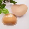 Almofadas de Seio Espessas em Forma de Coração Invisíveis, Almofadas de Seio de Esponja Respiráveis Autoadesivas, Pequenos Inserções Push-Up para Biquíni e Roupa Íntima
