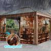 Cortina Ventana Pantalla Impermeable Exterior Comercio Exterior Transfronterizo Pabellón Moderno Amazon Transfronterizo Toldo Protector Solar Serie Bosque