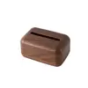 Nueva caja de pañuelos estilo chino con veta de madera sintética, estilo vintage, alta gama, caja de pañuelos grande para sala de estar y uso doméstico, caja de pañuelos para hotel