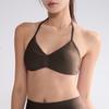 Verão Halter Roupa Íntima Esportiva Mulheres À Prova de Choque Push-Up Fitness Yoga Colete Costas Bonitas Sutiã Esportivo À Prova de Choque Corrida
