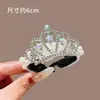 [Personalizado] Tiara de Coroa Infantil Presilha de Cabelo de Princesa para Coque e Rabo de Cavalo de Meninas Ferramenta de Penteado Acessórios de Cabelo