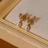 Moda Transfronteriza Nuevos Pendientes para Mujer, Pendientes de Botón Simples y Hermosos, Pendientes de Botón de Circonita en Forma de Corazón, Pendientes de Lazo