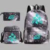 Nuevo Elfo Baokemeng Pokémon Juego Periférico Mochila Bolsa de Almuerzo Estuche Tres Piezas Mochila Escolar Luminosa