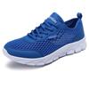 Verão Novo Leve Respirável Malha Sapatos Masculinos Tênis Casual Grande Malha Sapatos de Corrida Malha Sapatos Lace-up