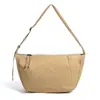 Bolso de cuerno minimalista de estilo japonés de moda 2026 nueva versión coreana bolso de hombro casual, sensación relajada, bolso cruzado ligero para ir al trabajo