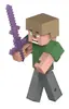 Meu Mundo Magnético Peças Magnéticas de Minifigura Bloco Armas Slime Brinquedos Jogo Mc Periférico DIY 7 Atacado