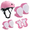 Atacado do Fabricante Equipamento de Proteção para Patins Infantis Joelheiras para Skate Cotoveleiras Equipamento de Proteção para Patinete de Equilíbrio Conjunto de Seis ou Sete Peças