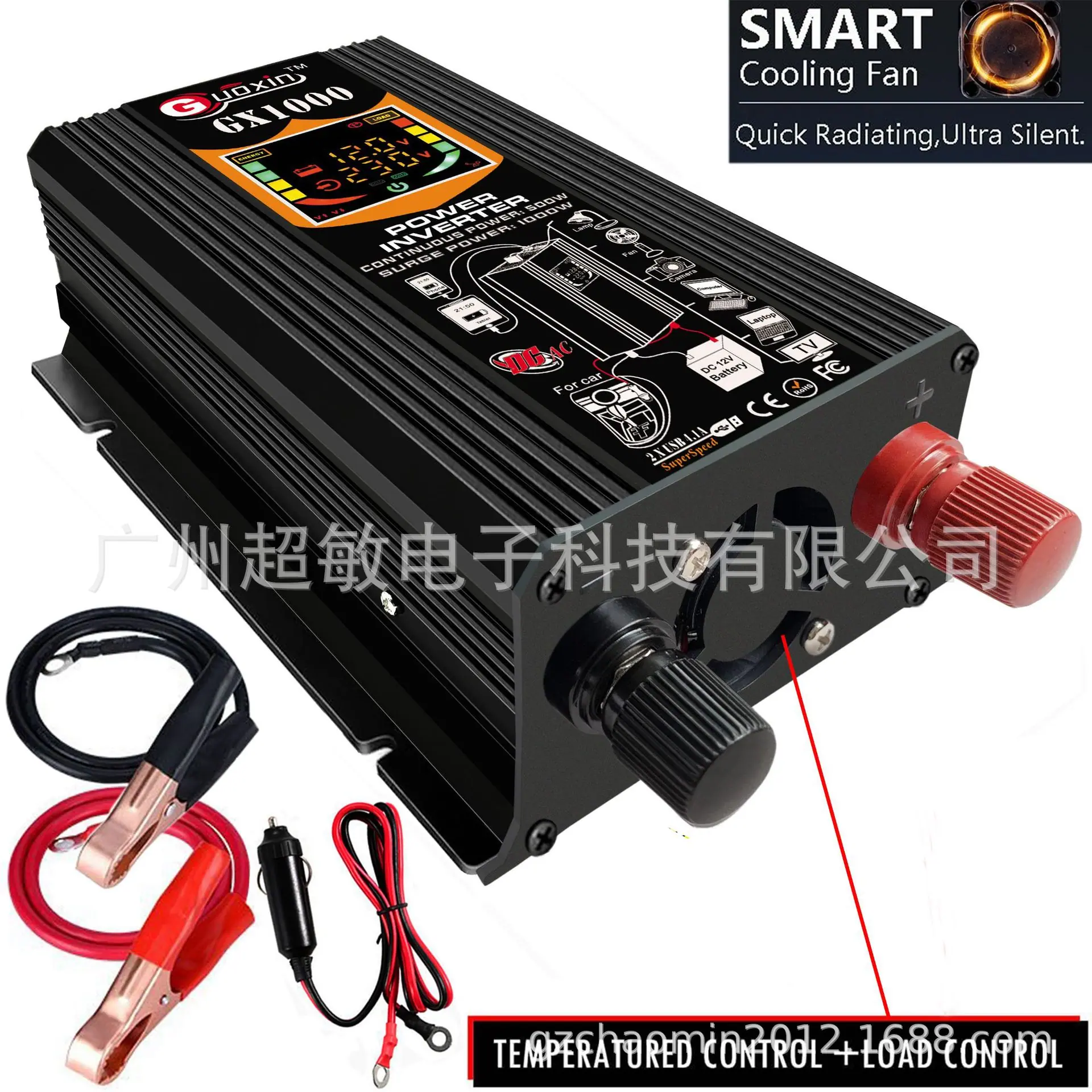 3. GX1000 inverters 12v to 240