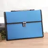 Bolsa Porta-Documentos Sanfonada A4 com Padrão de Diamante, Portátil, com 13 Compartimentos, Bolsa de Armazenamento de Documentos de Grande Capacidade, Organizador de Provas para Estudantes, Atacado