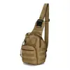 Bolsa de Hombro Táctica de Tela Oxford 600D Personalización Bolsa de Hombro de Tela Oxford Personalización Bolsa Cruzada para Pecho de Exterior Personalización