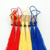 En Stock 90 Marcadores de Libro con Borlas Verticales de Seda, Abanicos, Accesorios para Ropa, Accesorios Pequeños, Borlas de Seda de Hielo, Muestras Personalizables Disponibles