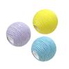 Bola de Sisal de 8 cm con Agujeros, Bola de Cuerda de Papel, Bola para Estructura de Escalada de Gato, Juguete Rascador, Se Puede Insertar en Palo de Madera, Accesorio para Tabla Rascadora de Gato