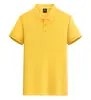 Playeras tipo polo personalizadas, Camisetas de talla grande, Ropa de trabajo, Camisas culturales, Impresión de logo bordado, Ropa de trabajo de manga corta hecha a medida transfronteriza con cuellos de solapa