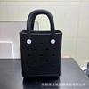 Atacado Transfronteiriço Mini Bolsa de Mão de EVA Bolsa de Ombro Feminina Bolsa Transversal de Gelatina Acessórios Dopamina Tendência Infantil