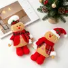 Decoraciones Navideñas Mingguan Hombre de Jengibre Sombrero de Chef Figura Adornos Regalos Festivos Decoraciones de Mesa para Fiesta En Stock