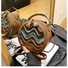Bolsas de Mujer Transfronterizas 2026 Modelo Nuevo Textura de Alta Calidad Bolso de Hombro Cruzado Primavera/Verano Bolso de Mano Redondo Pequeño Versátil Más Vendido