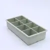 Molde para Cubitos de Hielo Redondos de 15 Cavidades y 6 Bolas Transfronterizo con Diseño de Calavera, Molde para Cubitos de Hielo de 8 Cavidades con Tapa, Charola de Hielo Alimentaria con Forma de Diamante y Rosa