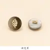 Botones redondos simples de resina, botones de moda para camisas y cárdigans, accesorios decorativos pequeños estilo Chanel para abrigos y chaquetas de mujer