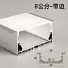 Lâmpada linear embutida de LED lâmpada de fita de alumínio slot de teto em forma de U lâmpada linear slot de lâmpada montado aberto