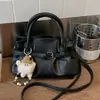 Bolso de Mano Plateado Transfronterizo para Mujer, Bolso Tote Pequeño, Nuevo Modelo 2026, Textura de Alta Calidad, Bolso Tote Cruzado Plegado de Nicho