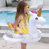 Anillo de Asiento para Niños de Venta Caliente Transfronteriza con Toldo de Protección Solar Anillo de Natación para Bebé Asiento Venta al por Mayor Juguete Acuático Antivuelco