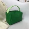 Bolso de Mujer Portátil Simple de Moda 2022 Nuevo Color Caramelo Indentación Portátil Bolso Cuadrado Pequeño Bolso de Hombro Cruzado Simple