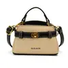 Bolsa Infantil 2026 Nuevo Modelo Bolso Cruzado Vintage de Gama Alta Elegante Cierre Bolso de Mano Mini Bolso Kelly para Niñas