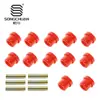 Capas Coloridas de Ferro com Mangas de Borracha Vermelha para Carrinhos de Golfe Ezgo Txt Club Car Ds70289-G02
