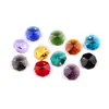 Cuentas octogonales de Cristal de Color 14 mm doble agujero cortina de cuentas de cristal cuentas sueltas accesorios DIY colgante para coche iluminación accesorios DIY