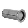 Tubo de filtro de aço inoxidável 304 filtro malha de trama simples reta malha de trama de alta densidade