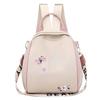 Mochila para Mujer, Estilo Coreano, Tela Oxford Multiusos, Mini Bolso de Lona Bordado Personalizado, Mochila de Viaje, Esencial de Viaje