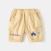 Pantalones Cortos Casuales para Jóvenes Verano 2023 Nuevo Moda Coreana para Niños Pantalones de Algodón con Puntos Ropa Exterior Delgada