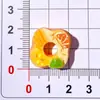 Juguete de comida simulada, frutas, donas, accesorios de pegamento de crema DIY para fundas de teléfono, pinzas para el cabello, materiales hechos a mano, decoraciones de resina