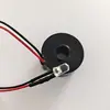 Luz indicadora LED transformador de corriente pequeño detección de corriente microinducción tipo pasante 10A 30A 50A el tamaño se puede personalizar