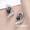 Moda coreana nueva broche de lirio calla atmósfera de alta gama cristal brillante moda accesorios para abrigo corsage pin