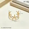 Pulseira de Estrela do Mar de Metal Transfronteiriça Europeia e Americana Pulseira da Moda Simples Tendência Design de Nicho Versátil Acessórios de Pulseira para Mulheres Atacado